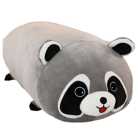 FANGYU Soft Plush Hugging Pillow, Cylindrical Stuffed Animals Doll Toy Kids Gif - Picture 1 of 8